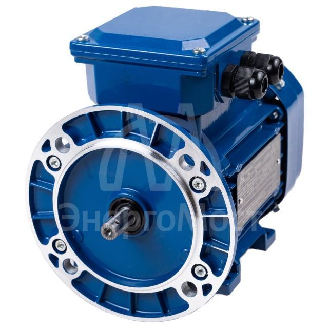 Электродвигатель АИР 90 (1,5 кВт 1000 об/мин) L6 IM 2081 на лапах с фланцем