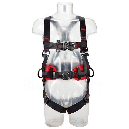 Привязь страховочная с интегрированным поясом для удержания и позиционирования Protecta Comfort размер M/L 3М 7100208021