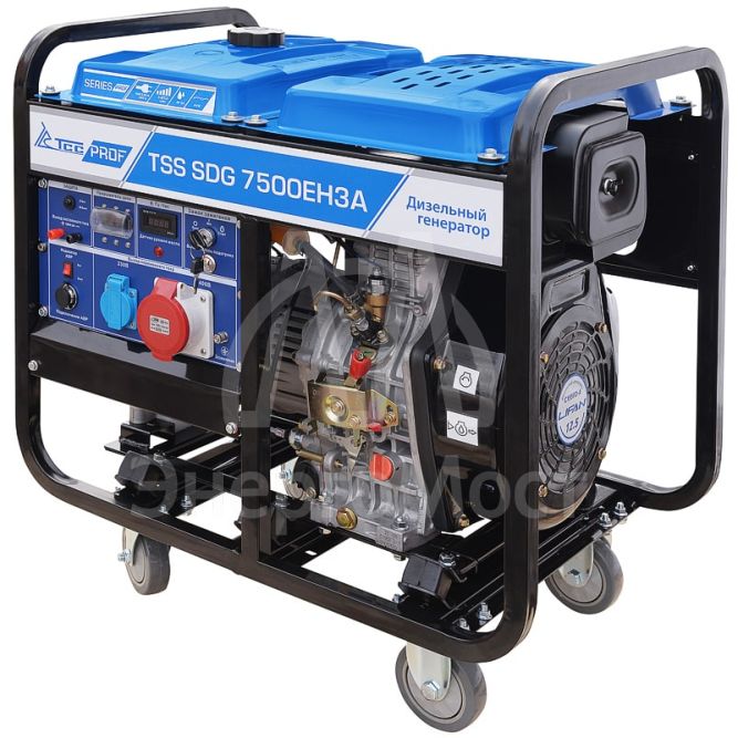 Дизель генератор TSS SDG 7500EH3A