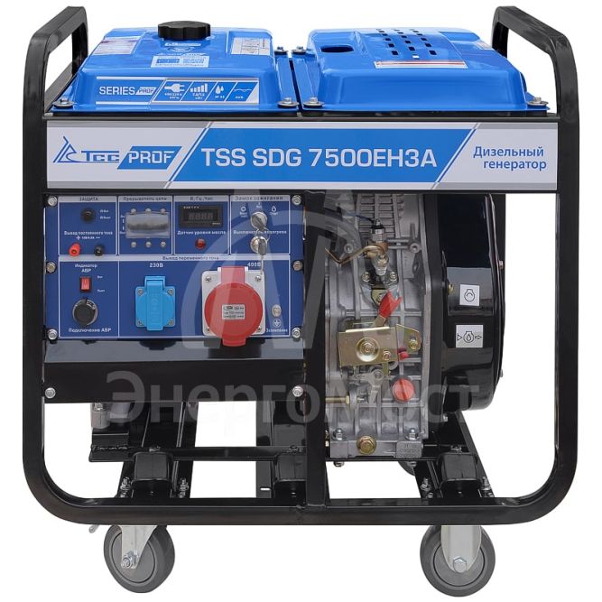Дизель генератор TSS SDG 7500EH3A