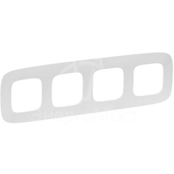 Рамка 4-м Valena Allure универсальная бел. Leg 754304