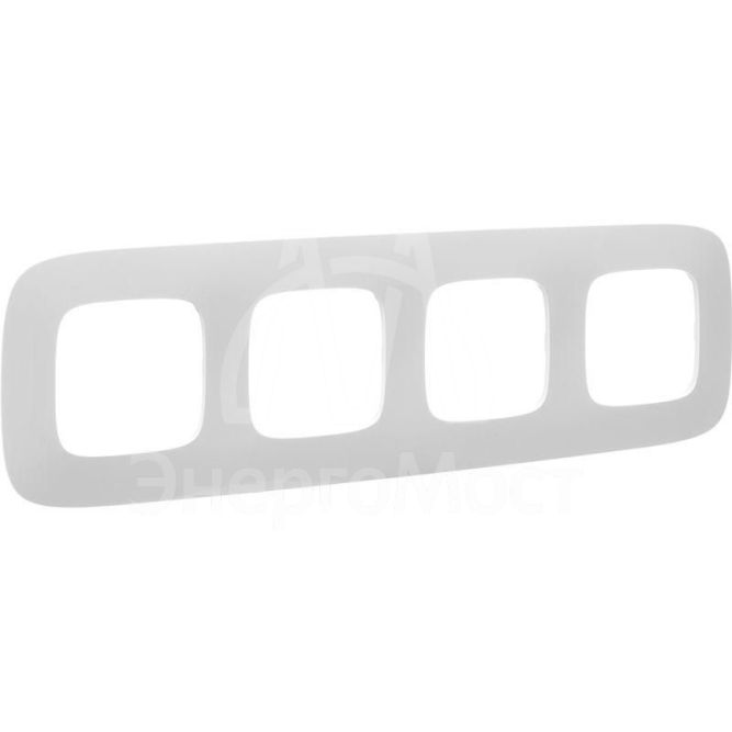 Рамка 4-м Valena Allure универсальная бел. Leg 754304