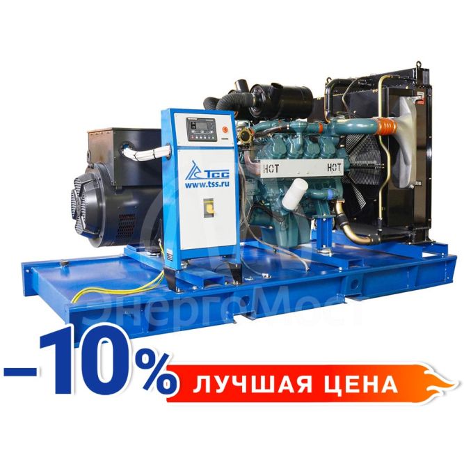 Дизельный генератор ТСС АД-320С-Т400-1РМ17