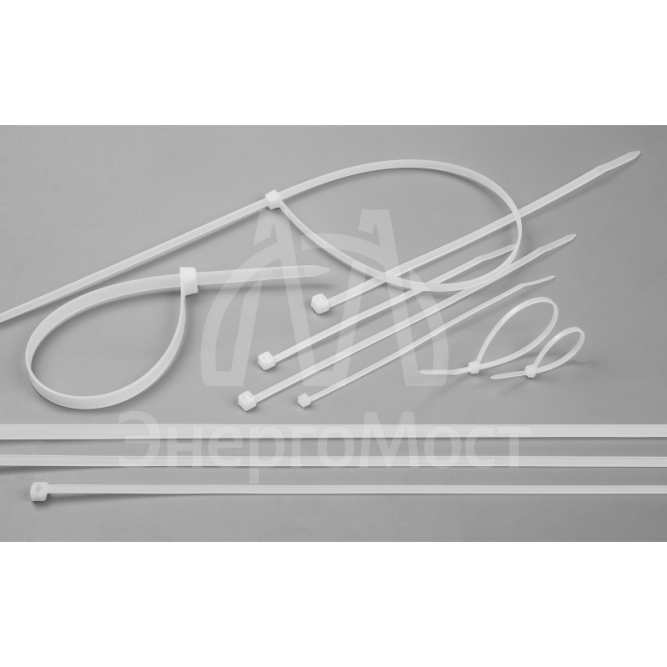 Хомут 90 309 OCT-076-500-100-WH (уп.100шт) ОНЛАЙТ 90309