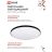 Светильник светодиодный NEO SIMPLE-9565-BL 95Вт 6500К 7600лм 230В 460х67мм черн. IN HOME 4690612060873