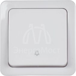 Розетка 1-м ОП Гермес Plus РСб20-3-ГПБб с защ. крышкой с заземл. IP54 бел. IEK ERMP12-K01-16-54-EC