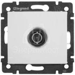 Механизм розетки TV СП Valena 1.5дБ бел. Leg 774429