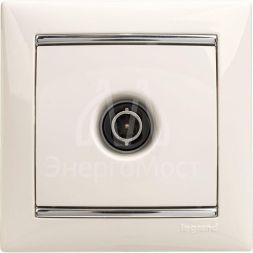 Механизм розетки TV СП Valena 1.5дБ бел. Leg 774429