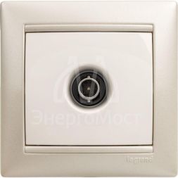 Механизм розетки TV СП Valena 1.5дБ бел. Leg 774429