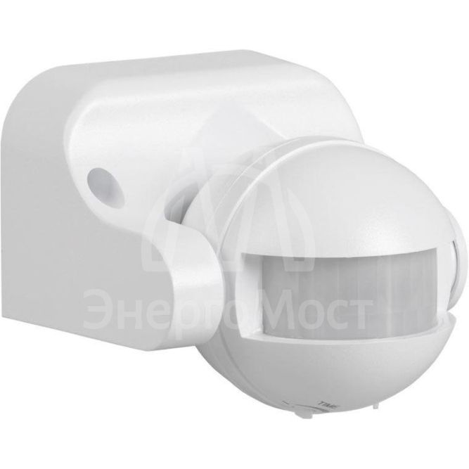 Детектор движения ДД 009 1100Вт угол. обз. 180град. IP44 бел. IEK LDD10-009-1100-001