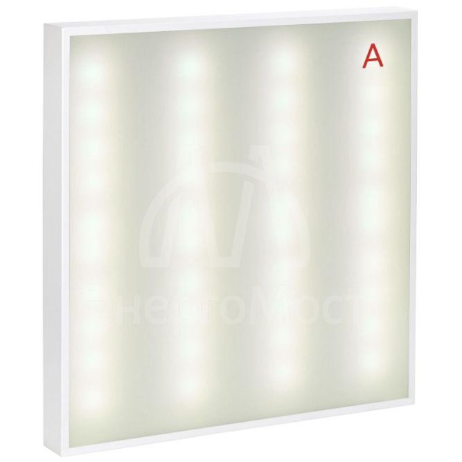 Светильник светодиодный ДВО 1001A PRO 30Вт 4000К панель опал БАП 3ч IEK LTP-DVO1-1001A-30-40-K01