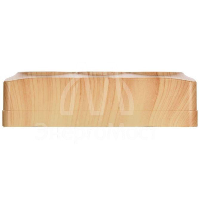 Розетка 3-м ОП GLORY РС23-3-ХС 16А с заземл. сосна IEK ERH31-K34-16