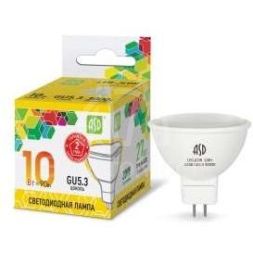 Лампа светодиодная LED-JCDR-std 10Вт 230В GU5.3 3000К 900Лм ASD 4690612015811