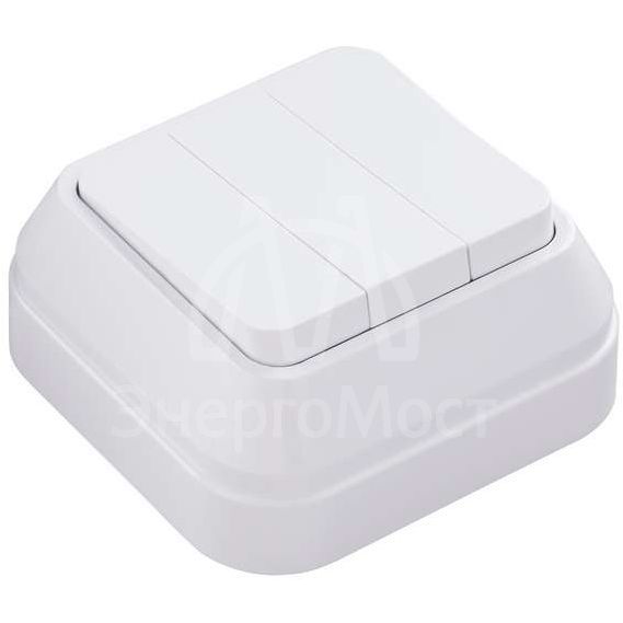 Выключатель 3-кл. ОП IP20 1вх. 3вых. бел. Makel 451A5