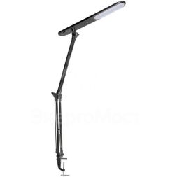 Светильник светодиодный KD-785 C02 настол. струбцина 230В 5Вт 4000К черн. Camelion 12115