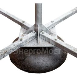 Основание бетонное d500мм 40кг EKF lp-l0500