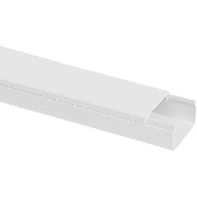 Кабель-канал 25х16 L2000 пластик бел. TOKOV ELECTRIC TKE-KK-25-16-2000-WH