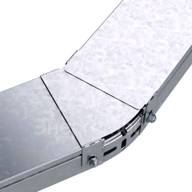 Крышка для угла горизонтального изменяемого осн.200 CPO 0-44 цинк-ламель (аналог гор. цинк.) DKC 38012HDZL