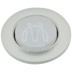 Светильник точечный декоративный DLS-L158 GX53 Chrome/Matt Clear GX53 встраив. доп. светодиод. подсветка 4Вт без лампы метал./стекло Fametto UL-00005323