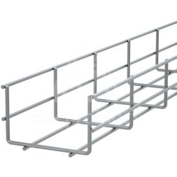 Лоток проволочный 300х60 L3000 сталь 4мм PL60х300х3000 оцинк. КМ LO0663