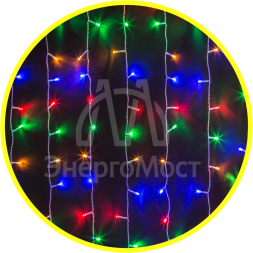 Гирлянда 61 860 NGF-C01-288RGBY-8-1.5x1.5m-230-C8-TR-IP20 Navigator 61860