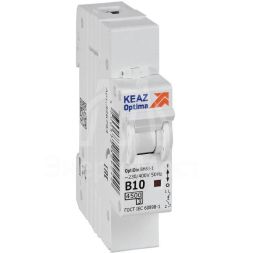 Выключатель автоматический модульный OptiDin BM63-1B10-4.5-УХЛ3 КЭАЗ 329500