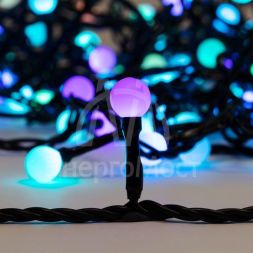 Гирлянда &amp;quot;LED ШАРИКИ&amp;quot; 20мх1.3 см 200LED 58Вт 220В IP44 мульти. NEON-NIGHT 303-509-1