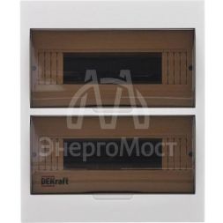 Корпус пластиковый навес. 24мод. IP41 ЩРН-П-24 SchE 31013DEK