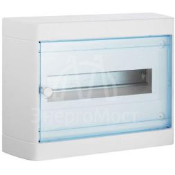 Бокс ОП Nedbox 1х12мод. прозр. дверь Leg 601246