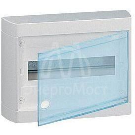 Бокс ОП Nedbox 1х12мод. прозр. дверь Leg 601246