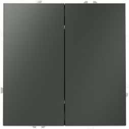 Переключатель проходной 2-кл. СП S70 10А механизм титан Voltum VLS020306