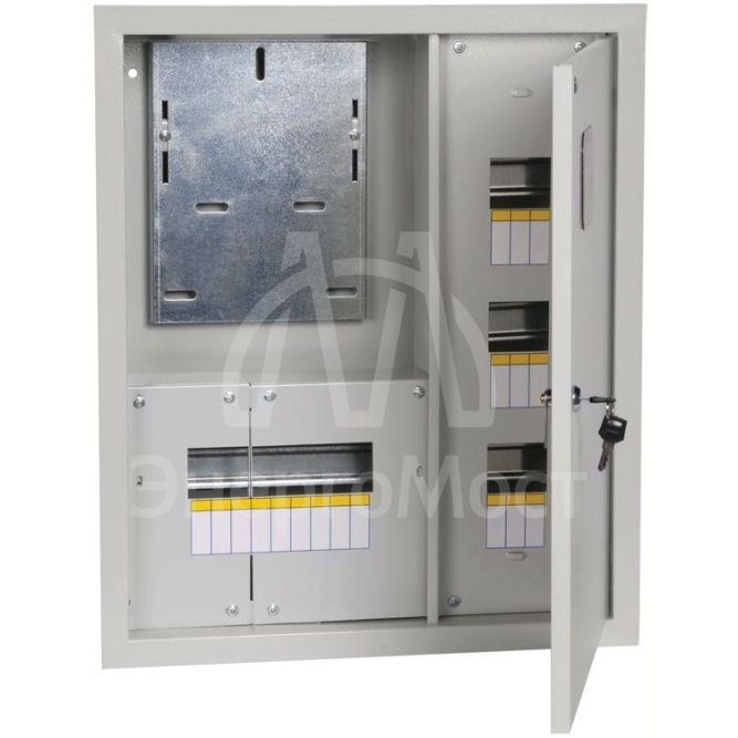 Корпус металлический ЩУРв-3/18зо-1 36 УХЛ3 IP31 IEK MKM34-V-18-31-ZO