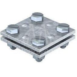 Соединитель крест. полоса-полоса 40мм 256 A-DIN 40 FT OBO 5314666