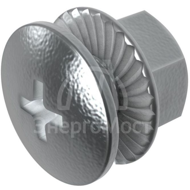 Комплект соединительный КС М6х10 HDZ (уп.200шт) IEK CLP1M-CS-6-10-1-M-HDZ