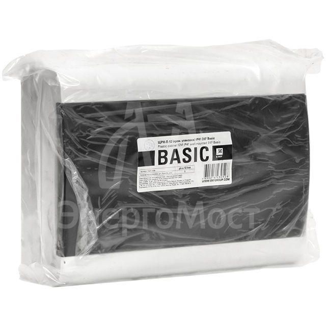 Щит ЩРН-П-12IP41 Basic (пром. упак.) EKF pb-n-12-bas