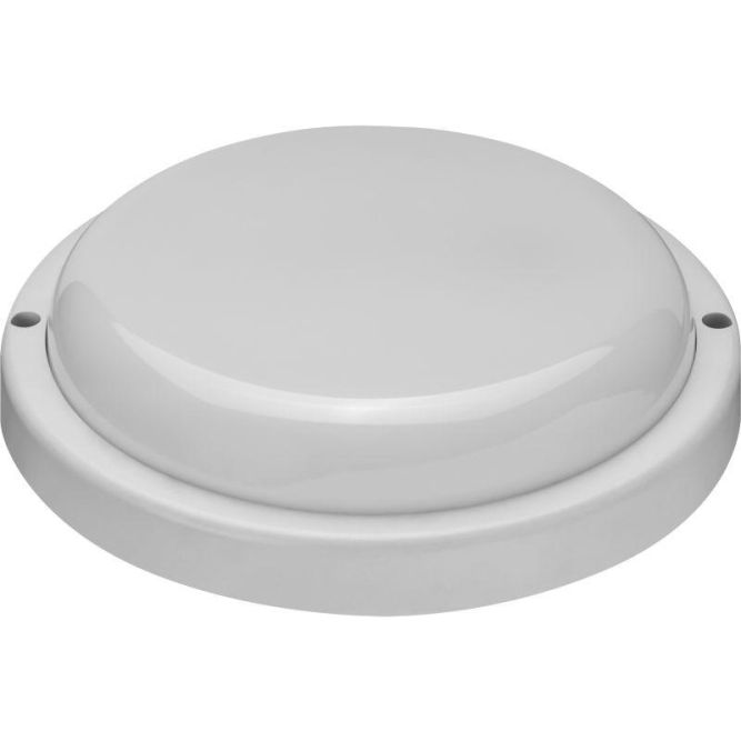 Светильник светодиодный 90 590 OBL-R4-15-6.5K-WH-IP65-LED-SNRV с оптико-акустическим датчиком ОНЛАЙТ 90590