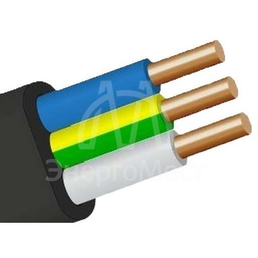 Кабель ВВГ-Пнг(А) 3х1.5 ок (N PE) 0.66кВ (м) ПромЭл 11854130