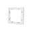 Рамка 1-м S70 пластик. бел. матов. Voltum VLS100102
