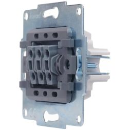 Выключатель 3-кл. СП Vesna механизм жемчуж./бел. перламутр. LEZARD 742-3088-109