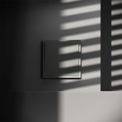 Переключатель перекрестный 1-кл. СП S70 механизм титан Voltum VLS010506