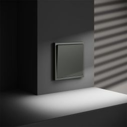 Переключатель перекрестный 1-кл. СП S70 механизм титан Voltum VLS010506