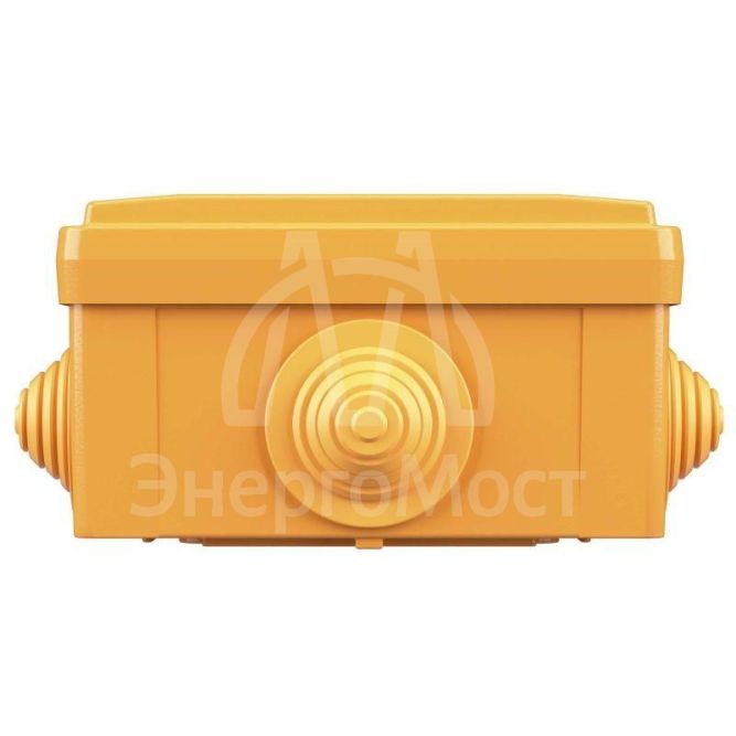 Коробка ответвительная FS 100х100х50мм 5р 450В 20А 10кв.мм с каб. вводами и клеммн. IP55 пластик. DKC FSB11510