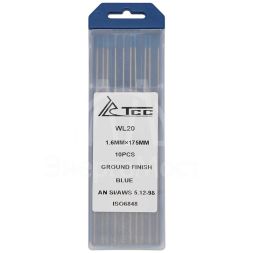 Вольфрамовый электрод синий WL20-175/1.6 (10 шт)