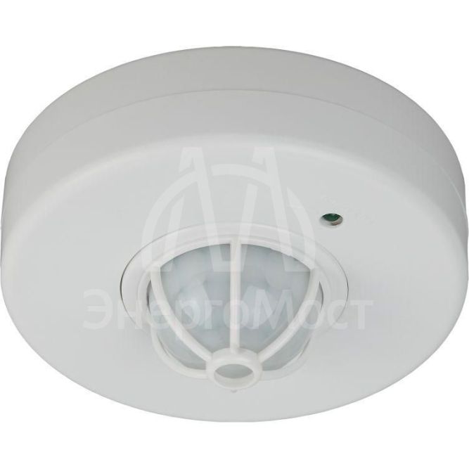 Датчик движения MD 016 бел. макс. нагрузка 1200Вт угол обзора 360град. дальность 6м (50750) бел. Эра Б0043793