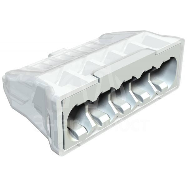 Клемма б/винтов 5 контактная 61 525 LGR OBO 2054507