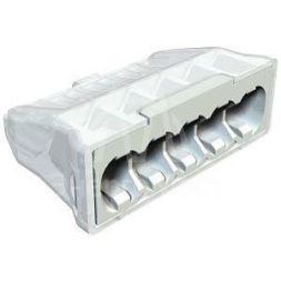 Клемма б/винтов 5 контактная 61 525 LGR OBO 2054507