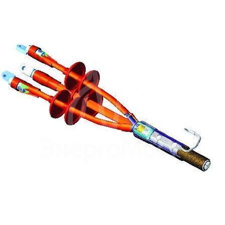 Муфта кабельная концевая наружн. установки 10кВ 3КНтп-10-70/120 с наконечн. Подольск kntpx10x070x120