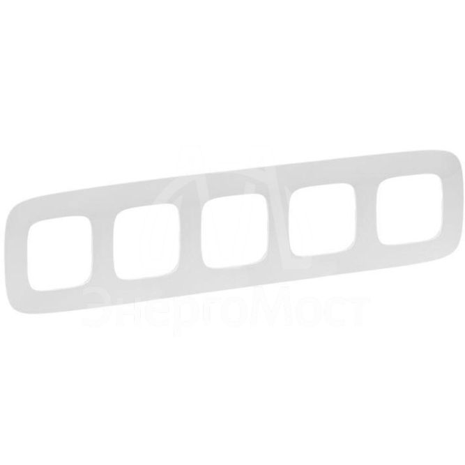 Рамка 5-м Valena Allure универсальная бел. Leg 754305