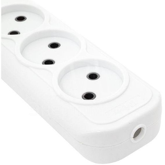 Колодка удлинителя 3-м без заземл. 10А Эксперт 2.2кВт EKF AKB10-3