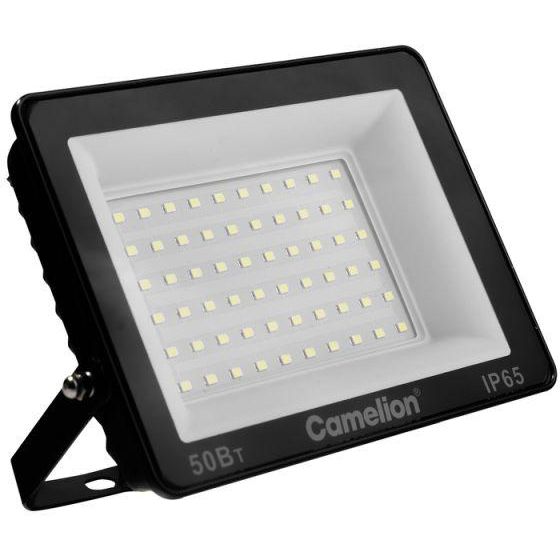 Прожектор LFL-5004 C02 (LED SMD 50Вт 5000лм 230В 6500К 153х136х30) черн. Camelion 16332